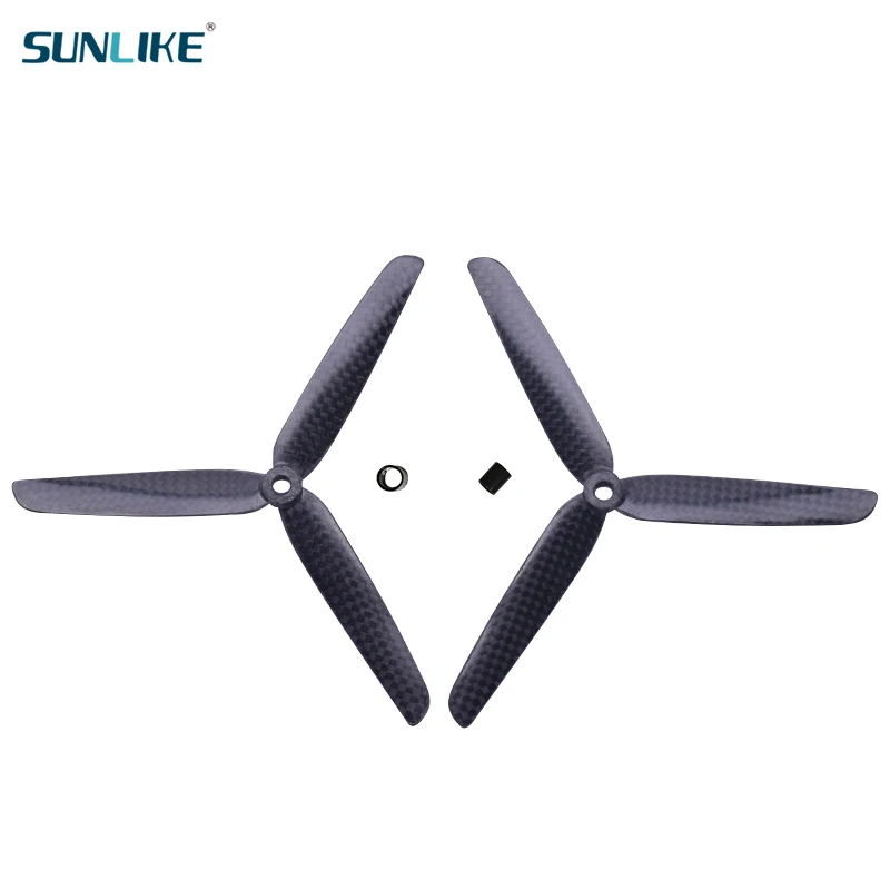 2pcs 3-blade 6033  6 inch 9450 9 inch self-locking 3K carbon fiber Propeller FOR Mini 200 250 280 300 propeller aerial camera