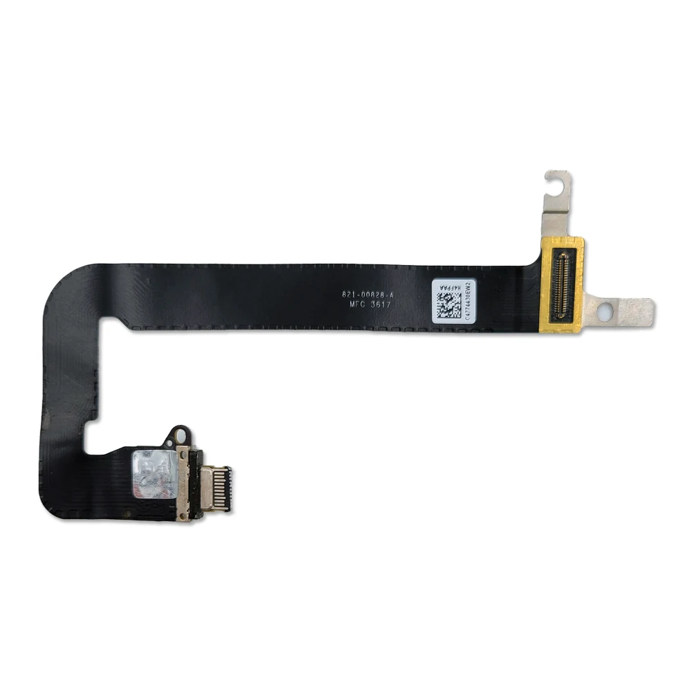 Laptop A1534 DC-IN I/O USB C Charging Power DC Jack Board 821-00828-A Connector with Cable for MacBook Retina 12 