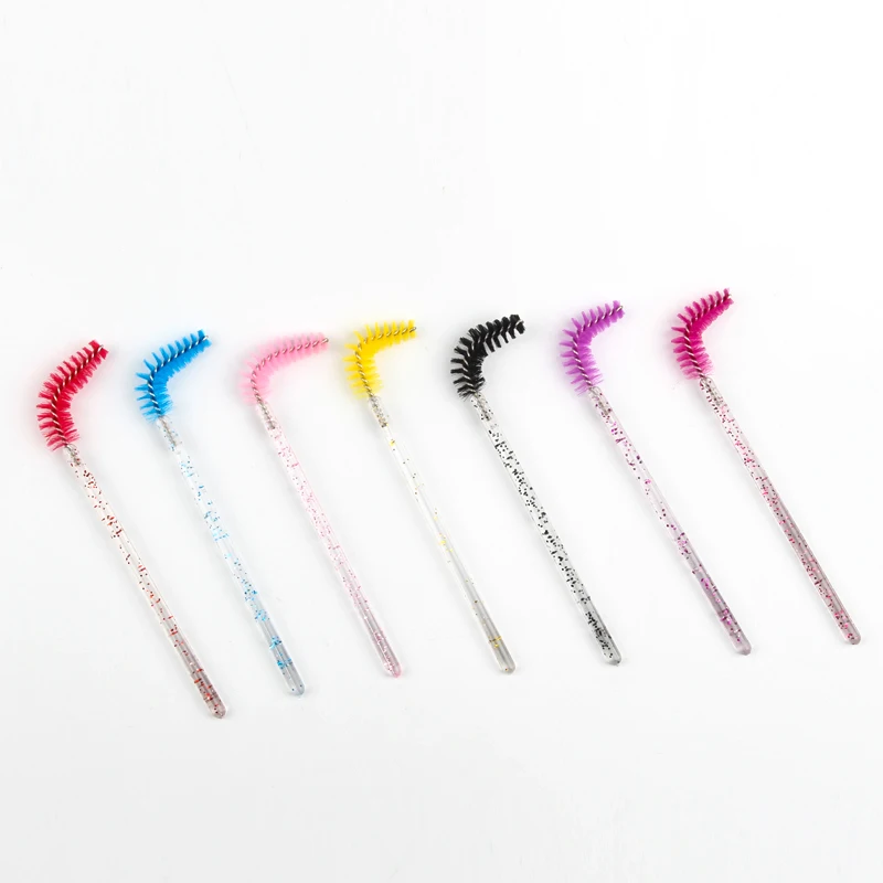 5-50PCS Crystal Eyelashes Brush Comb Eye Lashes Extension Mascara Wands Makeup Professional Makeup Beauty Tool Eye Lashes Brush