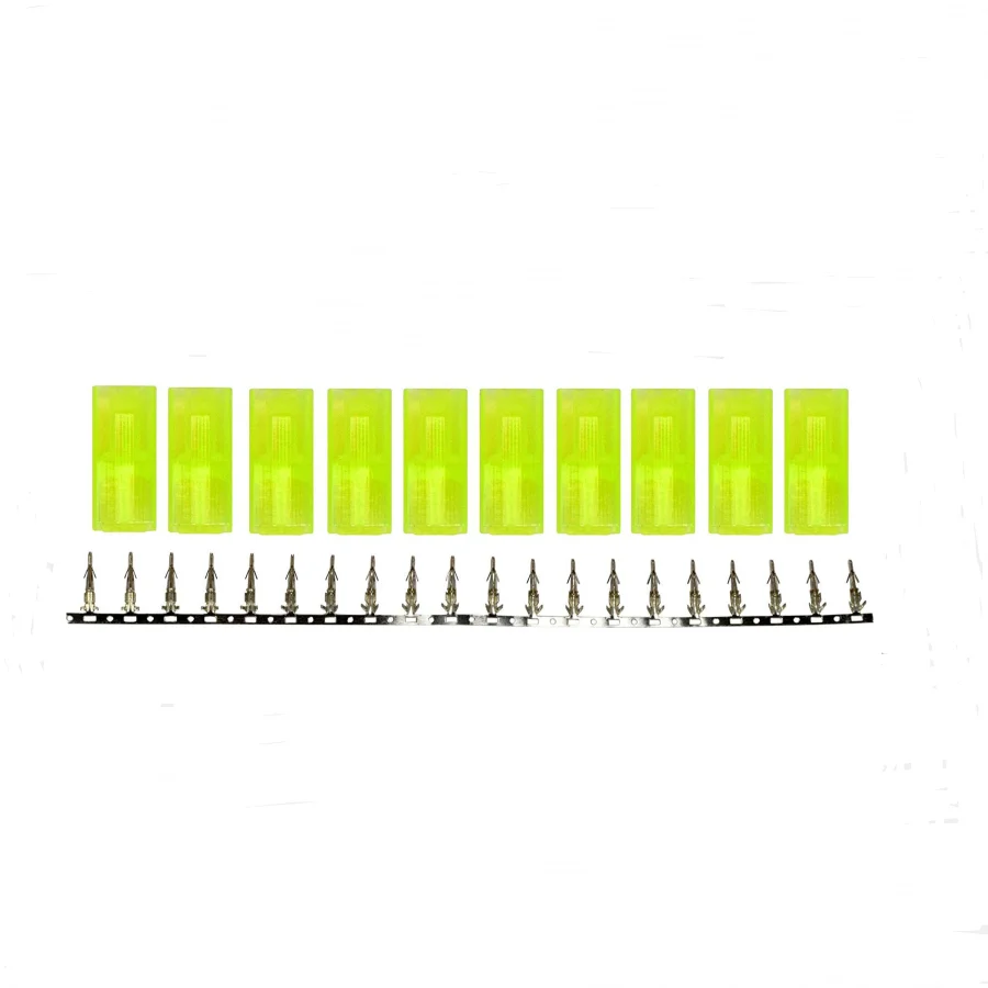 5/10 Pairs Mini Tamiya Style Battery Connectors Plugs  Male And Female Plug Sets with Nickle Pins for RC Hobby Car Boat Plane