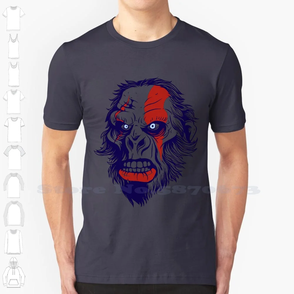 Gorilla King Kong 100% Cotton T-Shirt Gorilla King Kong Monkey Monster Animal Beast Funny Jungle Movie Angry