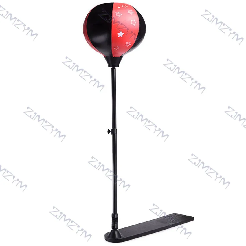Vertical Boxing Ball Adjustable Children Fitness Boxing Set Punch Pear Speed Ball For Kids Punching Sports Gym Home Training