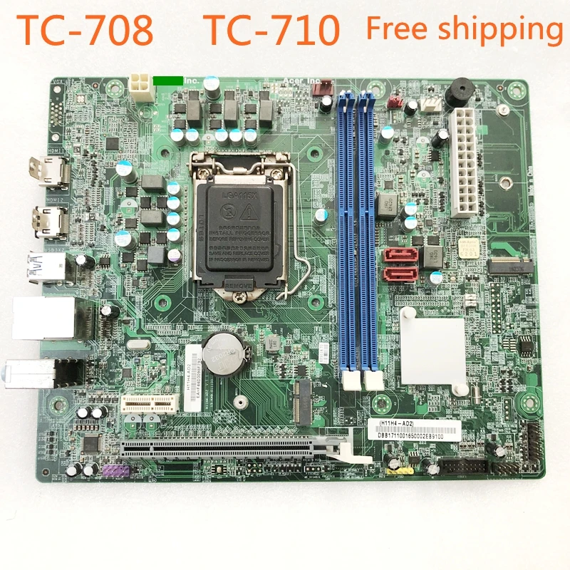 

H11H4-AD2 For Acer TC-708 TC-710 Desktop Motherboard H110 LG1151 DDR3L Mainboard 100%tested fully work