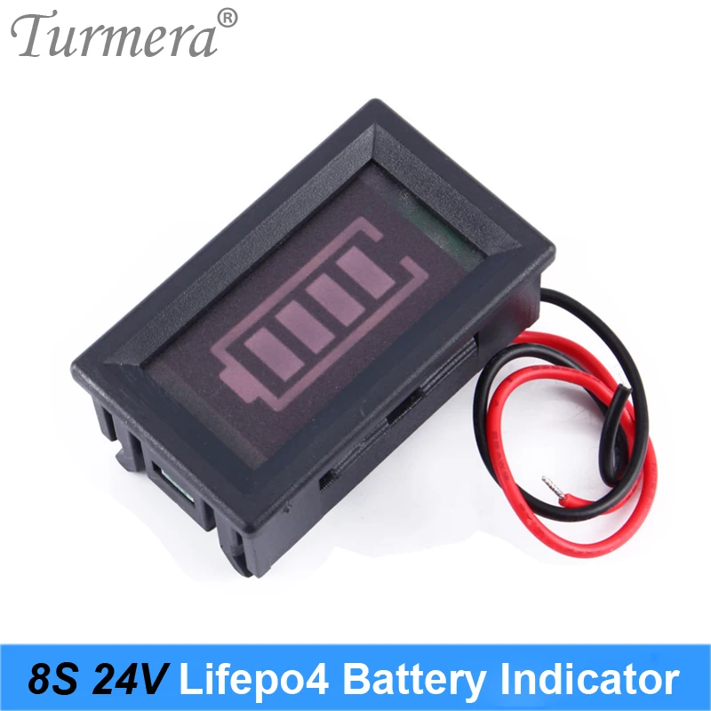 3S 12V 4S 16.8V 5S 18V 1S-13S 12V Lifepo4 Battery Capacity Display and Battery Indicator Lithium Battery for Screwdriver Turmera