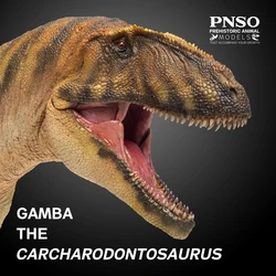 PNSO Prehistoric Dinosaur Models:50 Gamba The Carcharodontosaurus