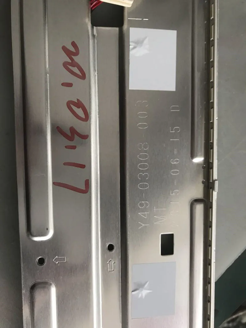 ل L49M2-AA MI49TV(M15) Y49-03008-003MT 52LED 538 مللي متر 42 بوصة استخدام الألومنيوم 100% جديد تلفاز LCD الخلفية بار اليسار + اليمين