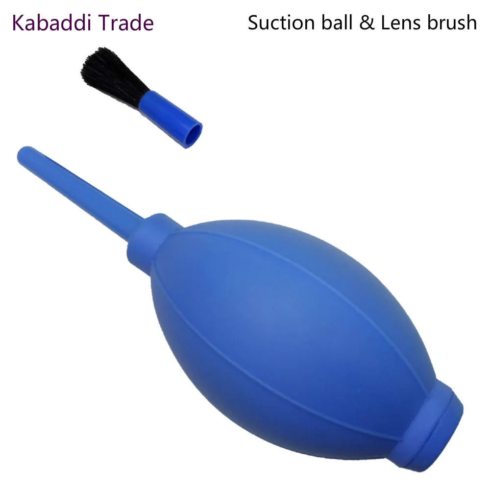 Combination Suction Ball With Brush Camera Lens Cleaning Tool For Keyboard Maintenance Dust Cleaning Succulent Plants Care