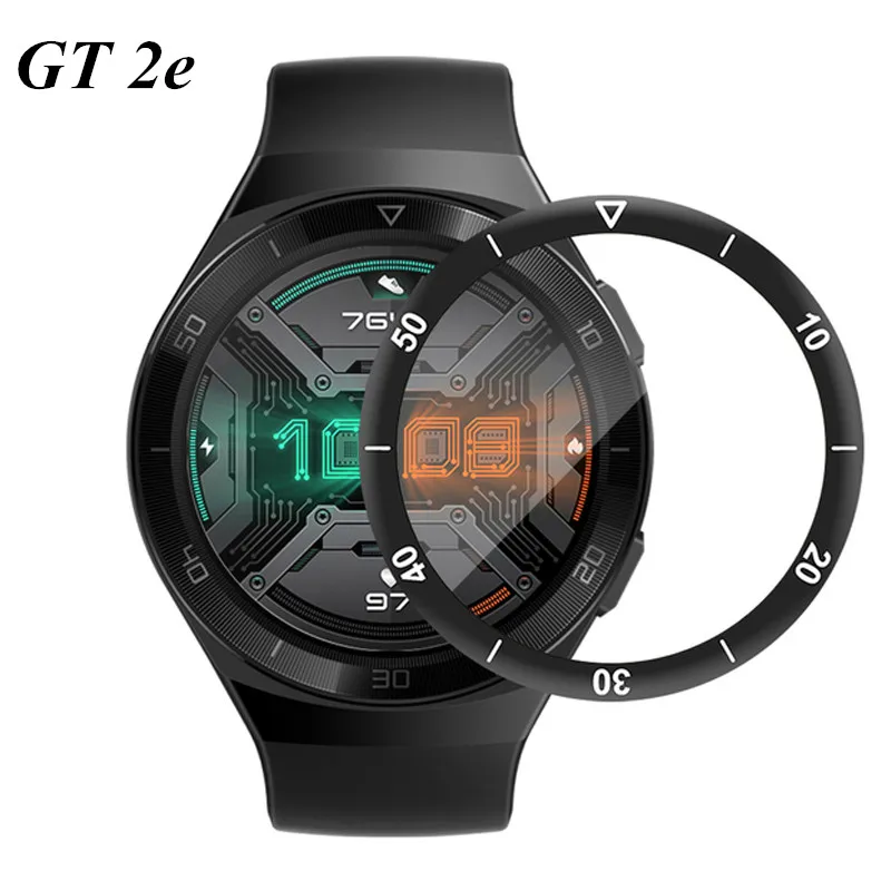 3D Protective Film For Huawei Watch GT 2e Curved Soft Fibre Smart Watch Full Screen Protector For huawei GT2 e GT2e Not Glass