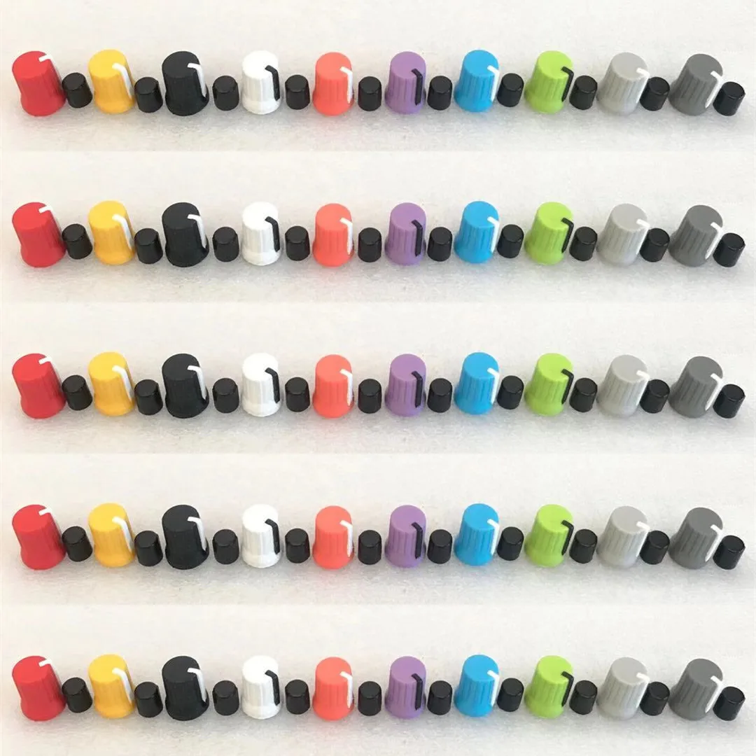 Colorful 50pcs/lot Rotary Control Knob fit For Pioneer XDJ-RX R1 RZ AERO DJM-T1 S9 DIY DJ