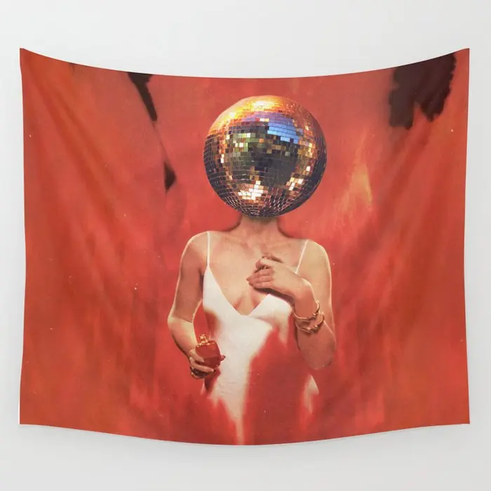 

Discoteque Wall Tapestry Background Wall Covering Home Decoration Blanket Bedroom Wall Hanging Tapestries