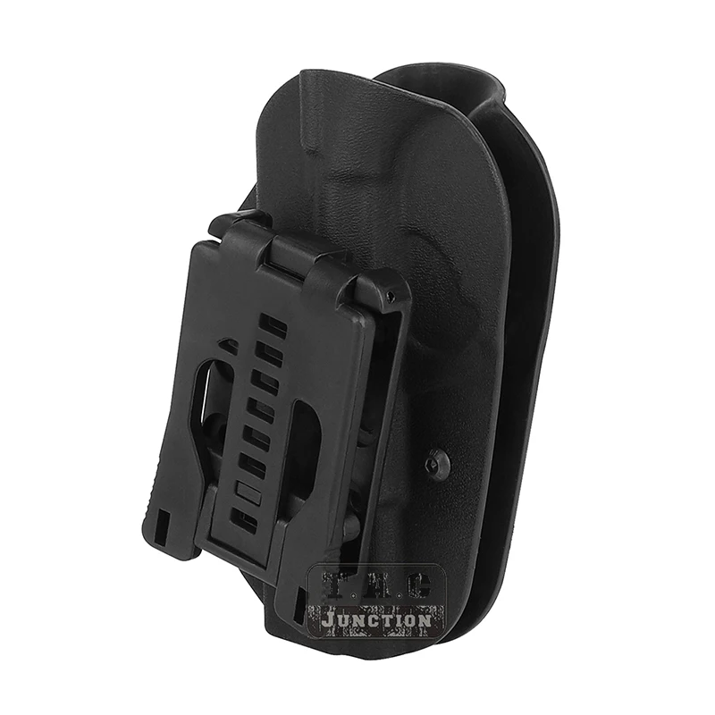 Imagem -02 - Hsg Estilo Owb Kydex Cintura Coldre para Comp-tac Beretta 92 m9 Tático Mão Direita Tek-lek Volta Clipe Coldre Preto