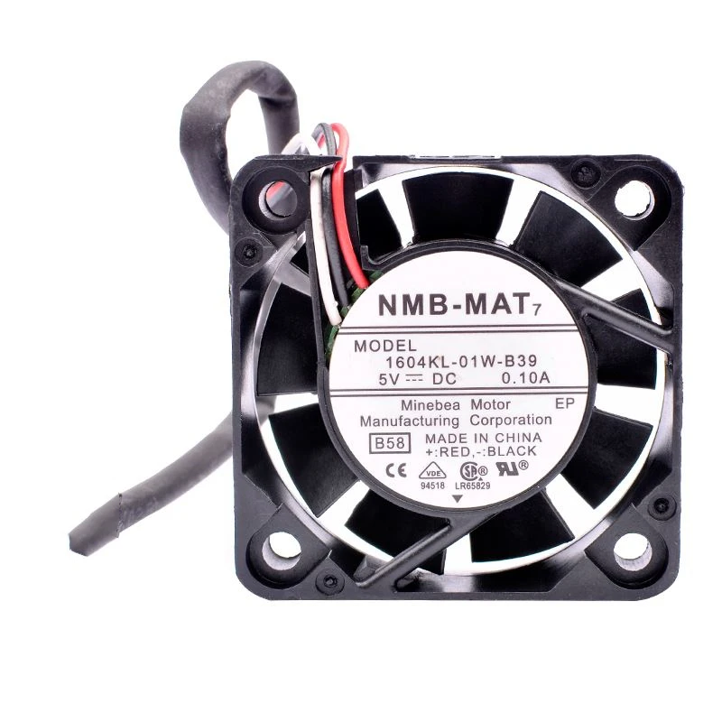 New original 1604KL-01W-B39 NMB 4010 4cm 5V 0.10A ball video recorder switch cooling fan