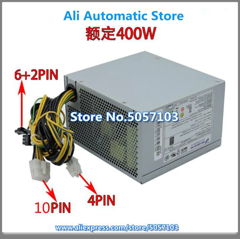 10-PIN 450W Power Supply FSP400-40AGPAA 6P Graphics Power Supply PA-2181-1 HK350-12