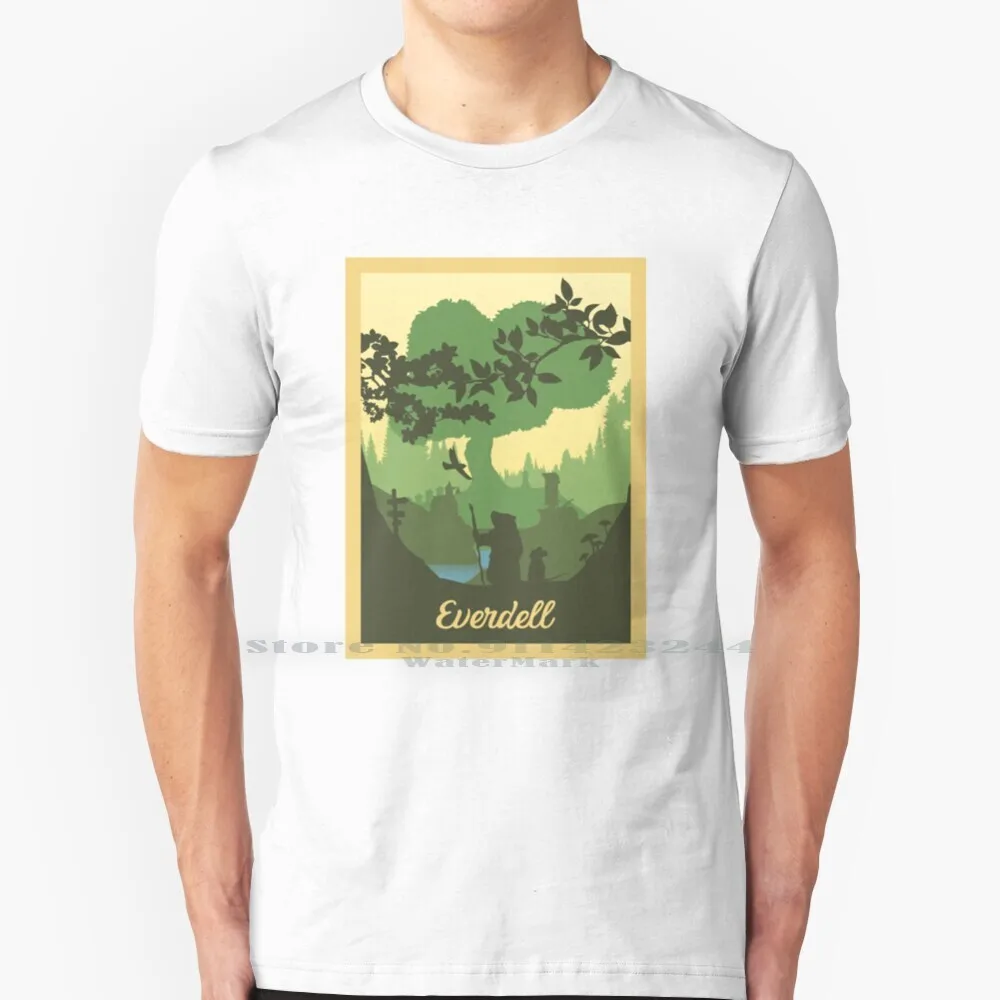 Everdell Board Game-Minimalist Travel Poster Style-Gaming Art ( ) 100% Cotton T Shirt Minimal Design Board Game Graphic