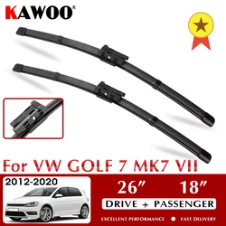 KAWOO Wiper Car Wiper Blade Blades for VW Volkswagen Golf 7 MK7 VII 2012-2020 Windshield Windscreen Window Wash 26