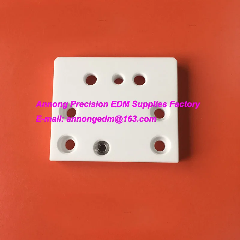 MW64A44K edm Isolator Plate CH301 Upper 64x76x10T for CHMER CW Series, HW Series Wire Cut Machine