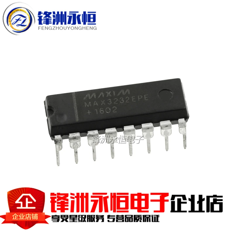 10pcs MAX3232 MAX3232CPE MAX3232EPE DIP-16 RS-232