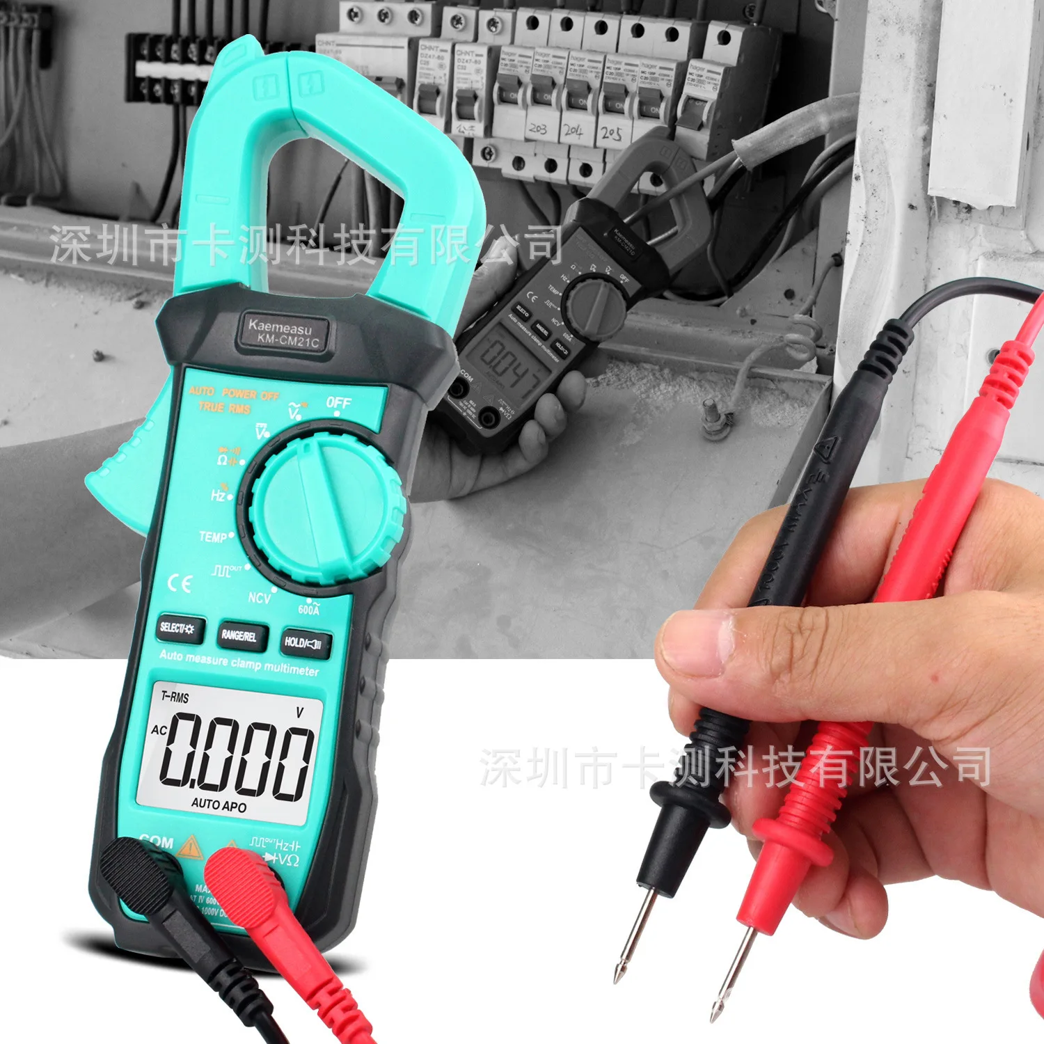 

True RMS Digital Clamp Meter 168C/D/E DC AC Current Voltage Ampere NCV Ohm Tester Ammeter capacitor Multimeter Electrician Tool