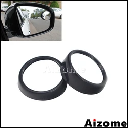 Universal Auto Car Vehicle Dead Zone Blind Spot Mirror 360 Wide Angle Adjustable Truck SUV Convex Stick On Rear View Mirrors