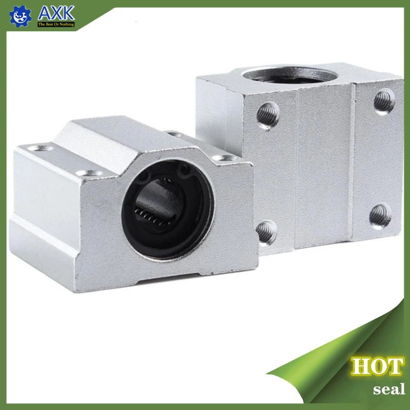 Rolamento esférico linear de 8mm, roteador cnc scs6vdc scs10vdc scs12vdc scs13vdc, para impressora 3d cnc, peças de haste