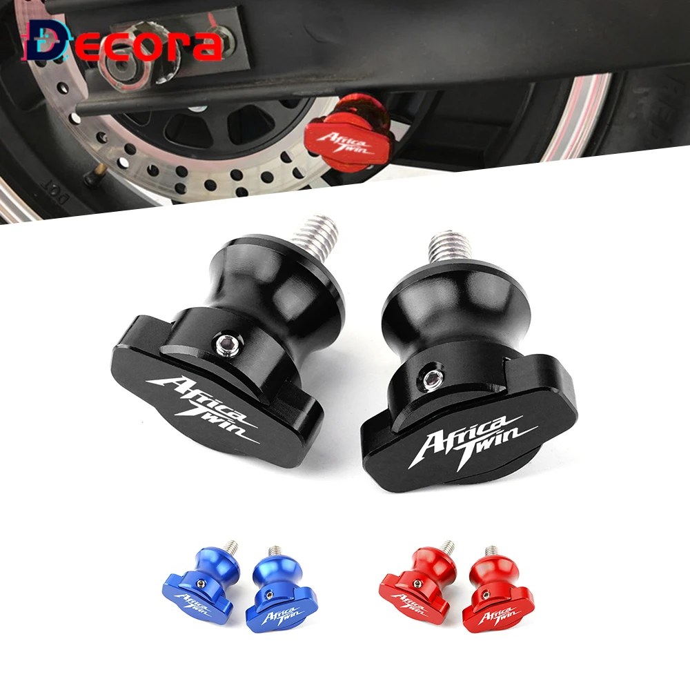 

For HONDA Africa Twin CRF 1000L 1100L CRF1000L CRF1100L ABS DCT Motorcycle CNC Swingarm Spools Slider Stands 8MM Screws Sliders
