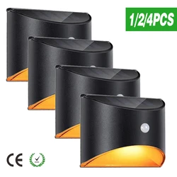 LED Solar Light Outdoor Motion Sensor Solar Wall Light Waterproof Solar Lamp Garden Decoration Wall Lamp Stainless Steel Shell