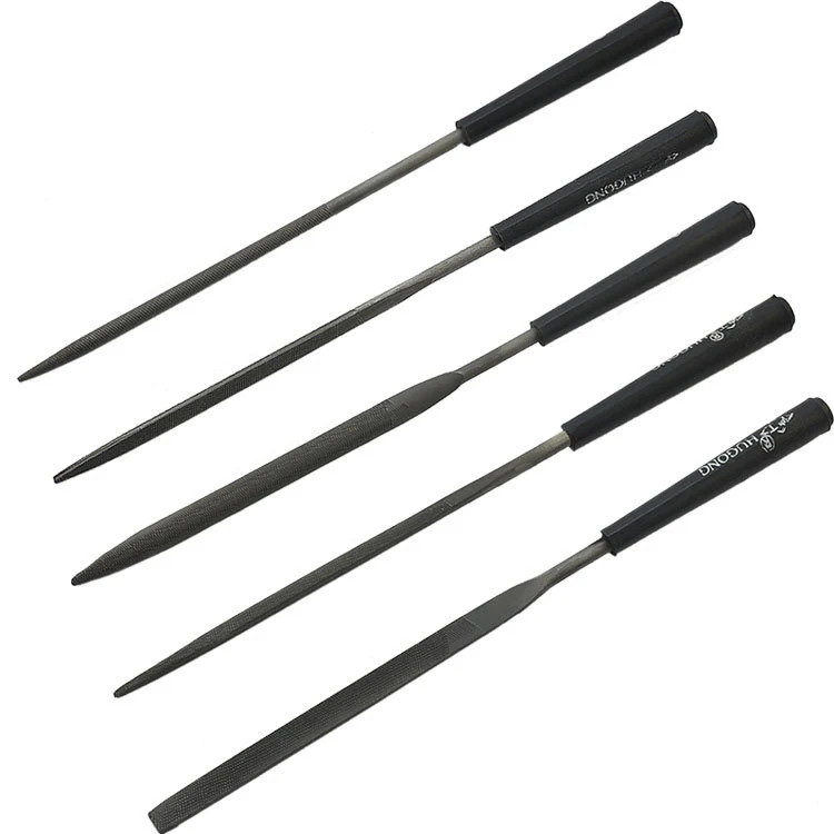 5pcs/Set 3*140mm Needle Files Set Jeweler Diamond Carving Craft Tool Metal Glass Stone