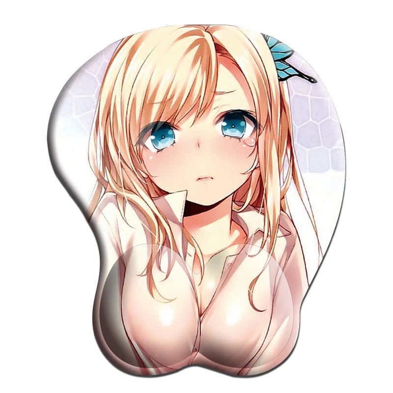 Creativo Giapponese Del Fumetto Del Anime 3D Sexy Mouse Pad Braccialetti In Silicone Mousepad WXTB