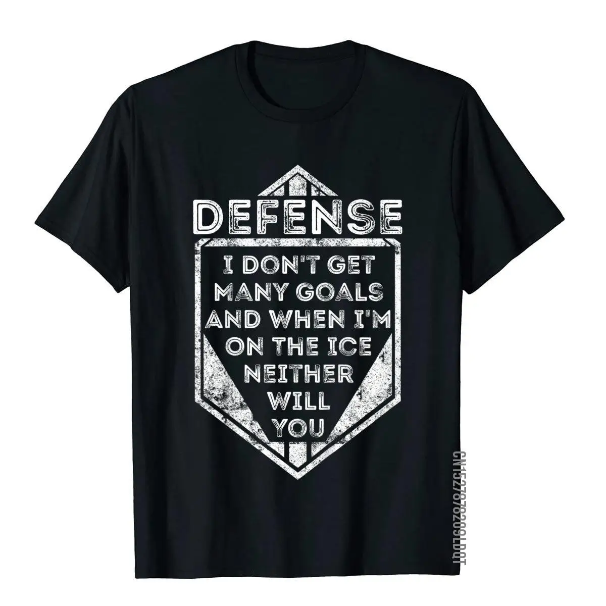 Kids Ice Hockey T-Shirt Funny Defenseman Player Tee Gift Men Rife Comics Tops & Tees Cotton T Shirt Summer