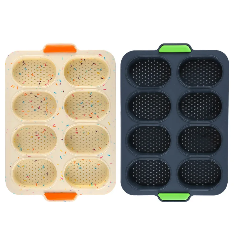 Mini Baguette Baking Tray Bread Baking Mold Silicone Non-stick Bread Tray Baking Mould For Baking French Bread Breadstick Roll