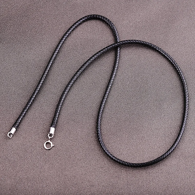 Women's 925 Sterling Silver Rope Chain Necklace