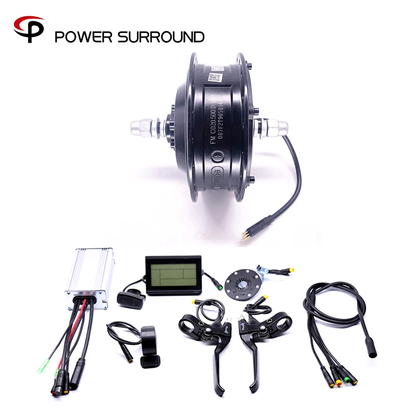 Eletrica 2023 Waterproof 48v500w Bafang Front/rear Electric Bike Conversion Kit Brushless Hub Motors Motor Wheel Ebike System