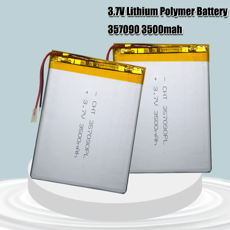 3.7V 3500mah 357090 Lithium Li-ion Rechargeable battery U25GT Tablet pc battery For Suo Lixin S18 7/8/9 inch tablet PC ICOO