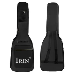 600D Waterproof Guitar Case Double Strap Padded Black Guitar Bag Backpack Shoulder Strap Thickening Bag Electric Guitar Parts