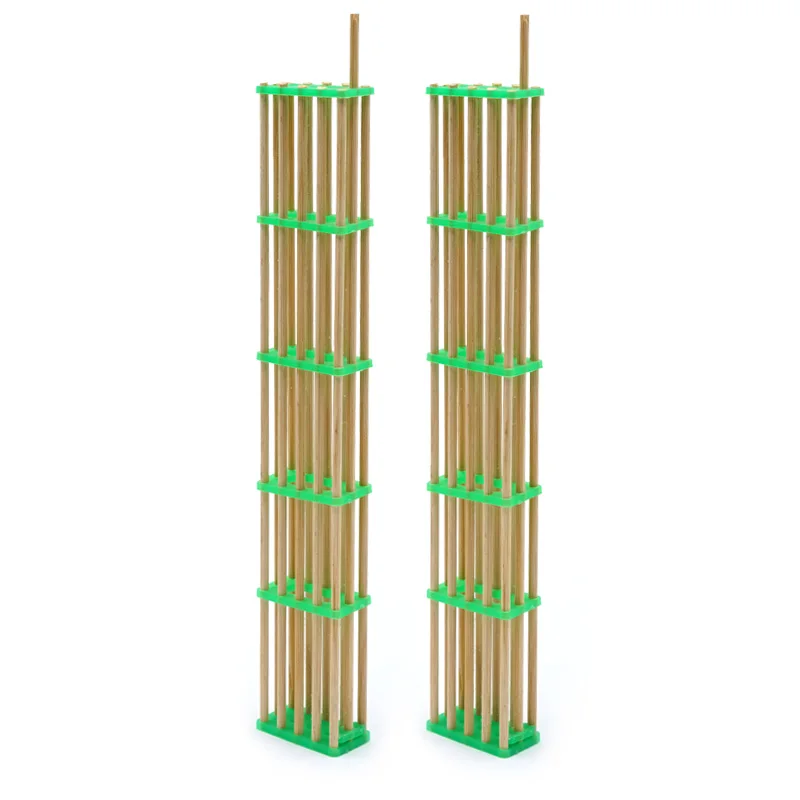 

10Pcs Beekeeping Prooduct Bamboo Longer Queen Bee Cage Isolation Transport Cages Five Lengthened Apiculture Beekeeper Tools