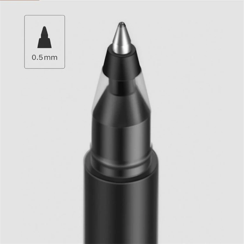 10pc/pack Xiaomi Gel Pen Super Durable MI Sign Pens 0.5mm Pen Office Smooth Switzerland Refill Mikuni School Supplies Stationery