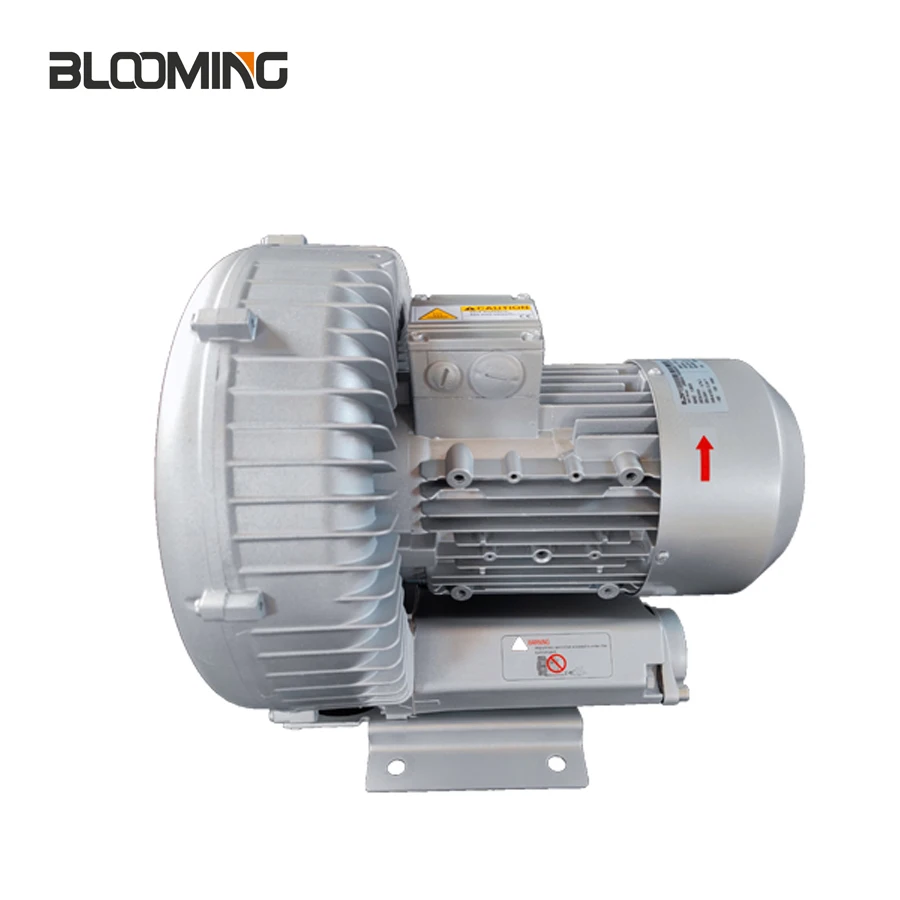 CE 2RB530-7AH36  3HP 330m3/h High Air Flow cleaning Regenerative blower dust wood working vacuum Pump Air comperssor