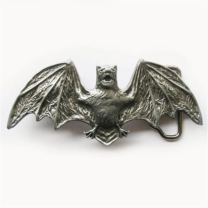 

Wholesale Retail Distribute New Vintage Style 3D Cut Out Bat Belt Buckle Free Shipping also Stock in the US