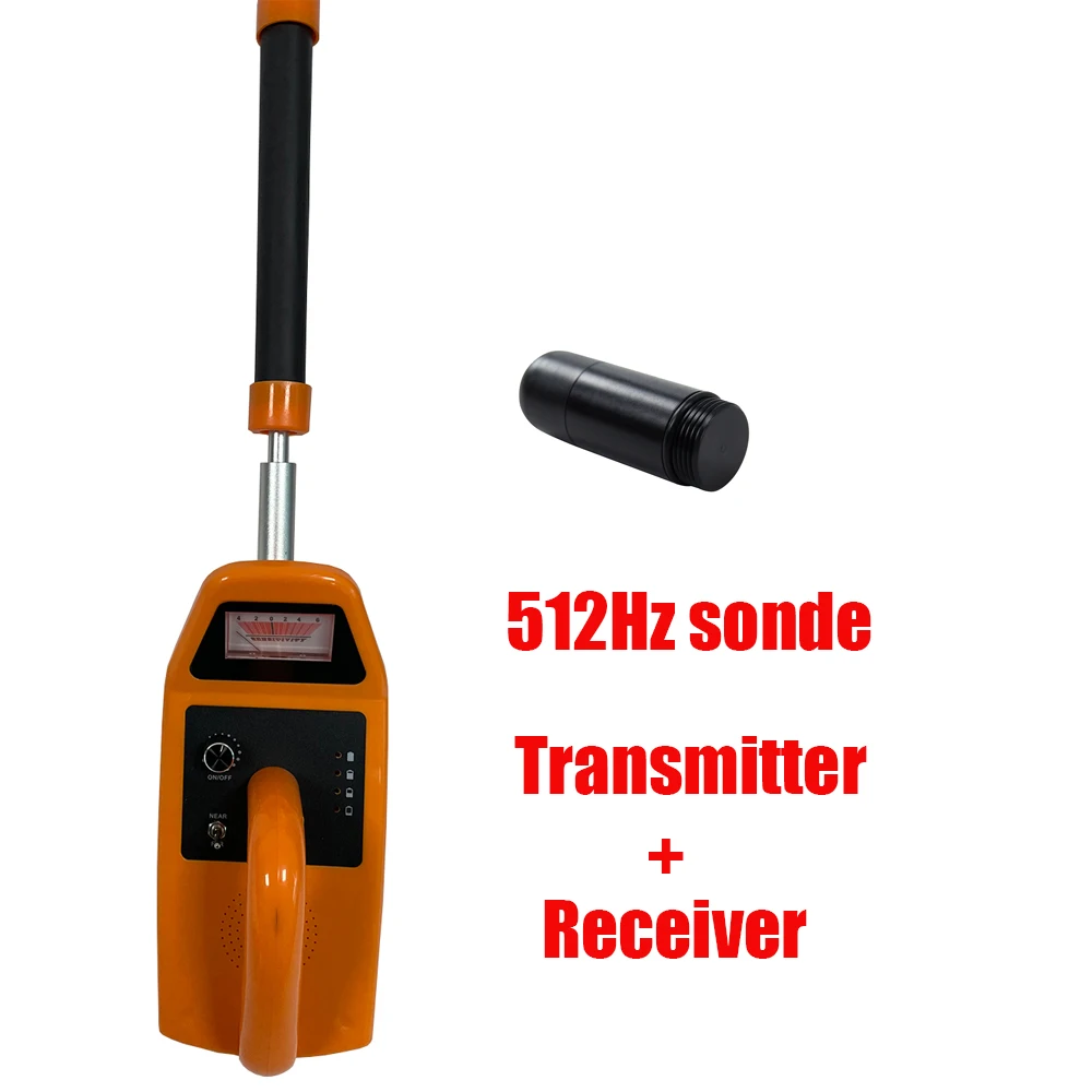 

512hz Transmitter Sonde External T1 Signal Receiver Pipe Locator Receiver FM Pipe Locating Inspection