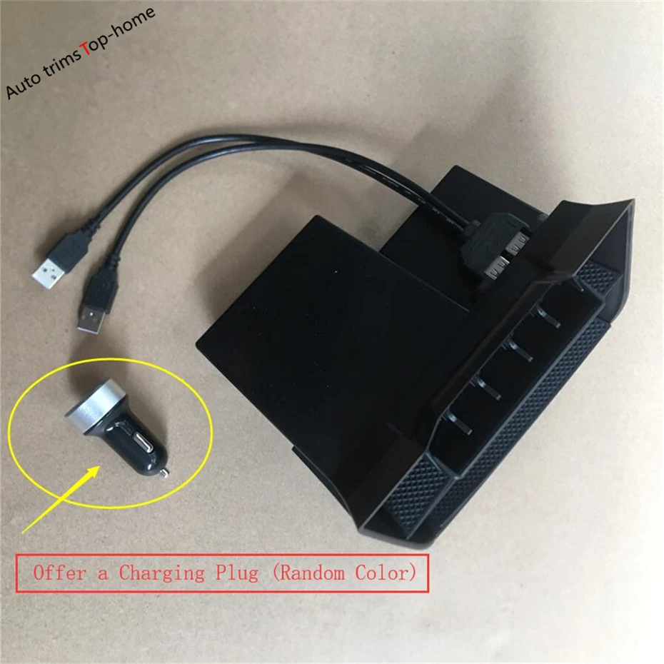 

Upgraded Version Middle Control Storage Pallet Container Coin Multi-grid Box Cover Trim For Honda Civic 2016 - 2020 Accessories