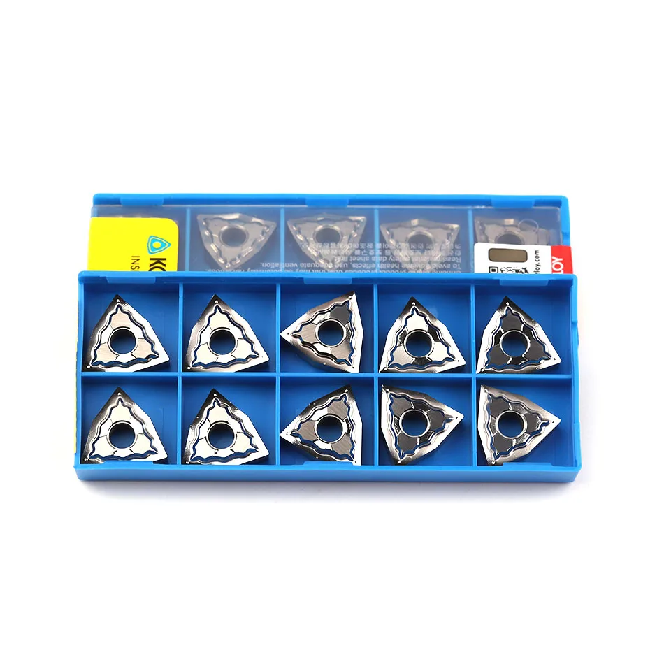 10pcs WNMG080404 HA H01 WNMG 080404 Aluminum cutter blade Insert Cutting Tool turning tool CNC Tools AL +TIN Alloy wood