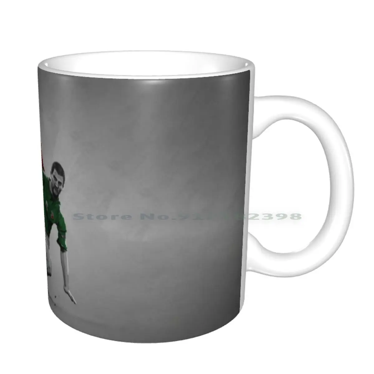 Roy keane v overmars-irlanda v holanda cerâmica canecas de café leite caneca de chá irlanda dublin ybig coybig eire footballart