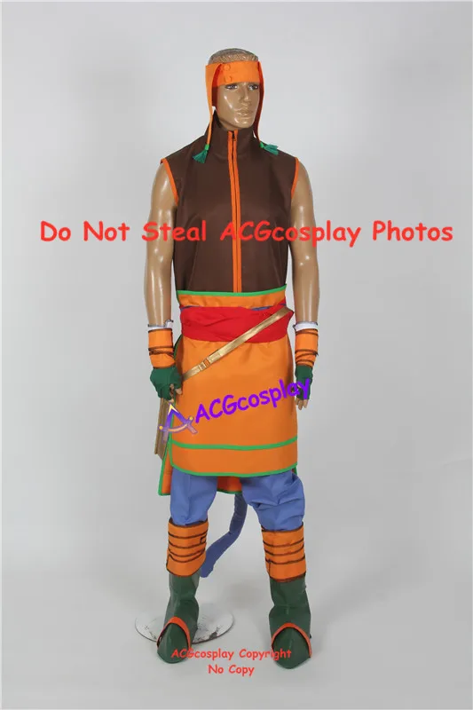 Fire Emblem Radiant Dawn Ranulf Cosplay Costume acgcosplay Include Big Bag