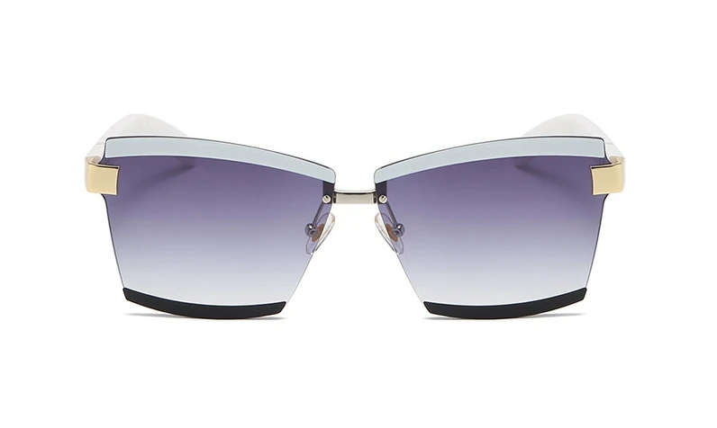 47391 randlose Platz Luxus Sonnenbrille Marke Designer Männer Frauen Fashion Shades Uv400 Vintage Gläser – Detail 17