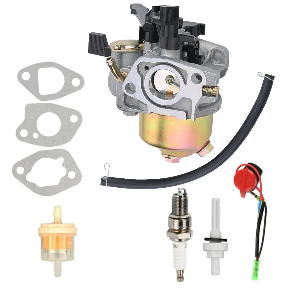 Imagem -05 - Carburador Carb Filtro de Combustível para Honda Motor do Motor Gerador Peças de Ferramenta de Jardim Gx140 Gx160 Gx168 Gx180 Gx200 5.56.5 hp
