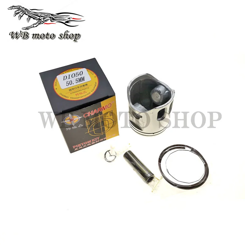 STD Piston & Ring Set With Gaskets – For Honda Express 50 (NC50, NA50, NX50, PA50, NU50) 1977-1987