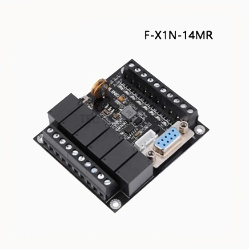 

PLC industrial control simple board FX1N-10MR FX1N-14MR FX1N-20MR FX1N-24MR FX1N-32MR programmable control board With shell