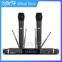 UR4D Beta87 Dual Channel Digital Wireless Microphone System UHF True Diversity Karaoke Dynamic Headheld Mic for Audio DJ Stage