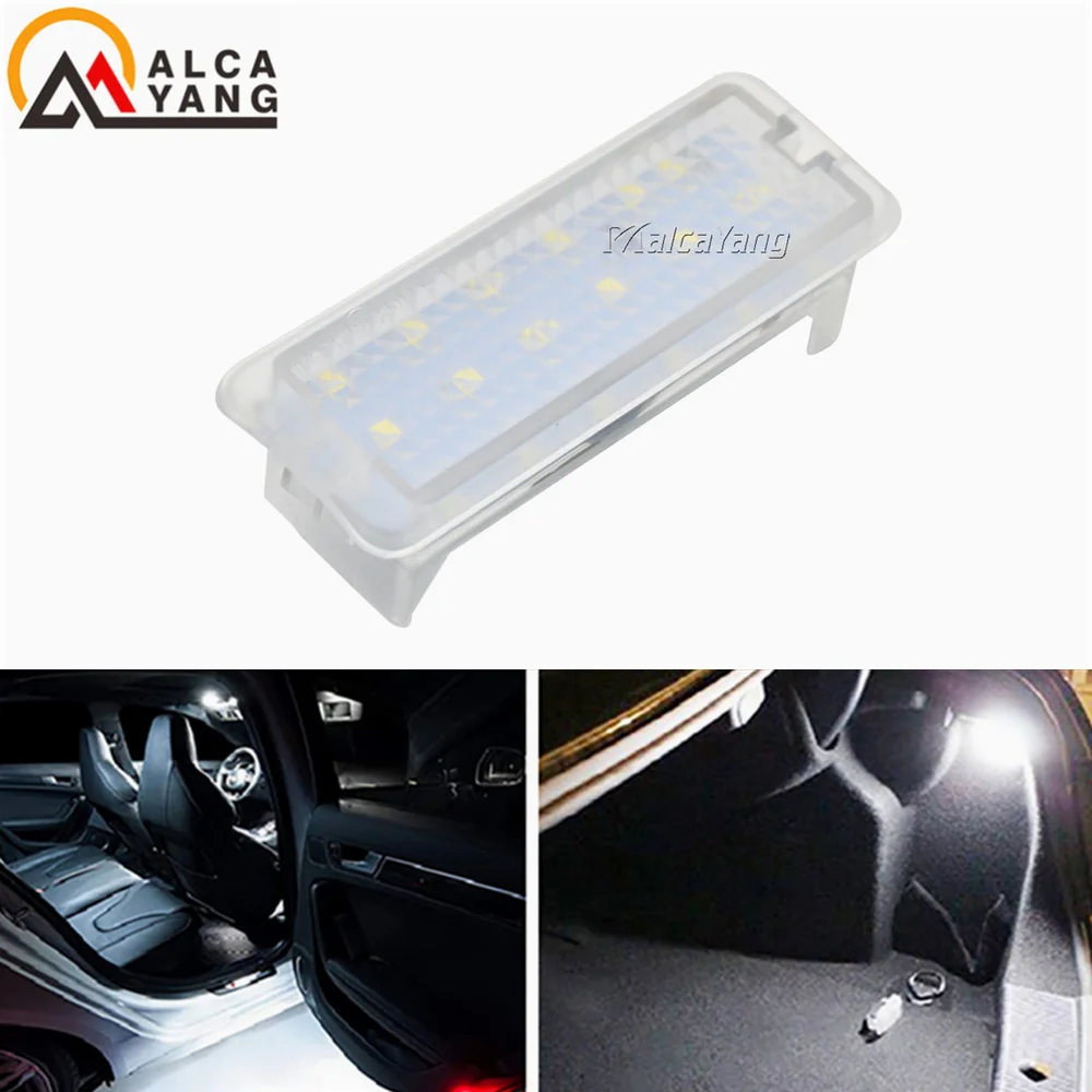 

1PCS Error Free 18SMD LED Interior Rear Boot Light upgrade SMD lamp For Land Rover Range Rover P38 trunk Car-styling