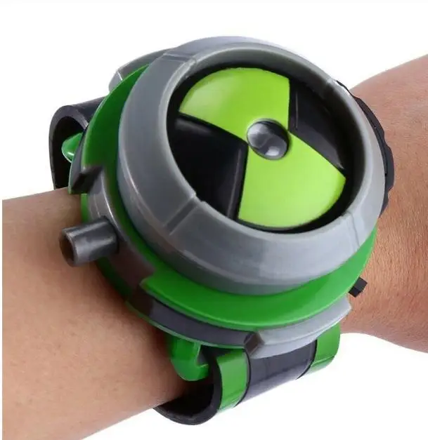 HOT!Omnitrix BEN Watch With 16 Patterns Luminous Toys Projector Cartoon Projection Watch Children Christmas Birthday Gifts